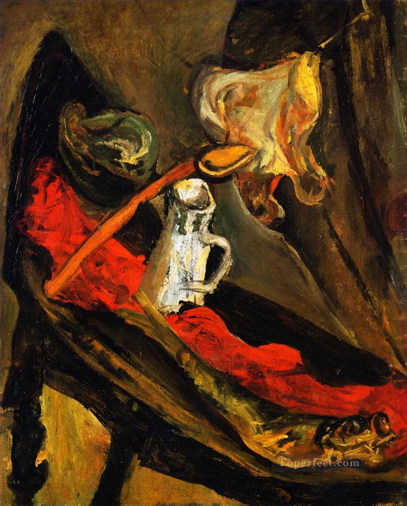 still life with fish and pitcher 1923 Chaim Soutine Oil Paintings